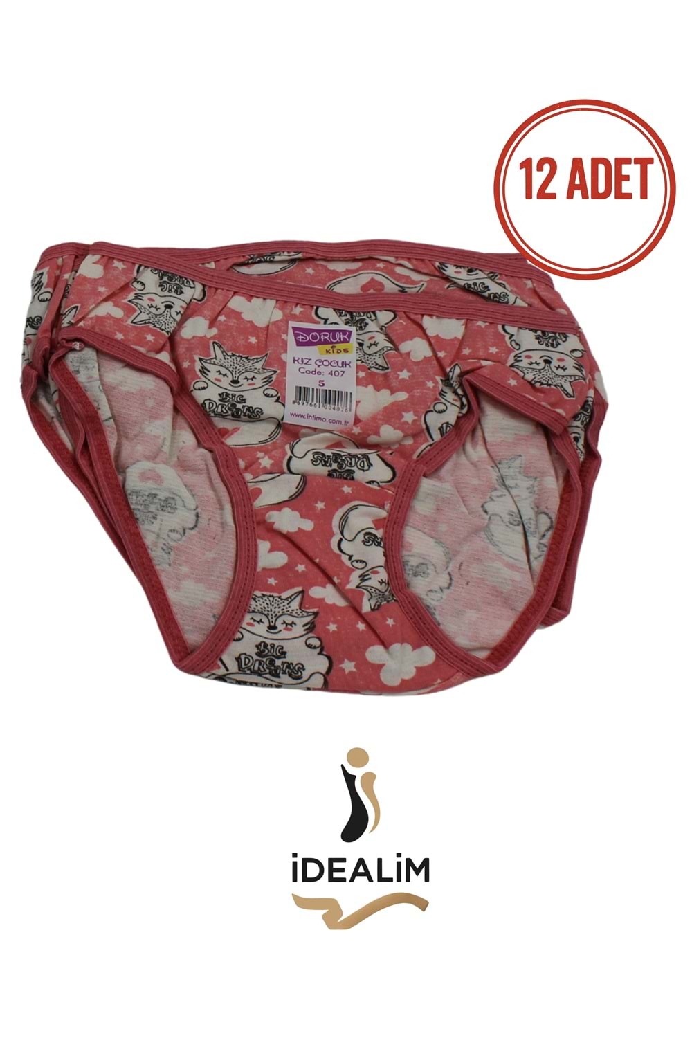 DORUK 12Lİ KIZ ÇOCUK EMP BATO - ASORTİ - 2