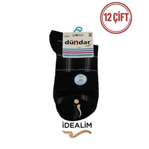 DÜNDAR PLUS 12Lİ COTTON UNISEX SPORTS ÇORAP - DÜNDAR - COTTON - ASORTİ - 36-40
