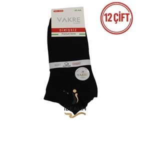 VAKRE 12Lİ ERKEK PATİK-DİKİŞSİZ (Penye)