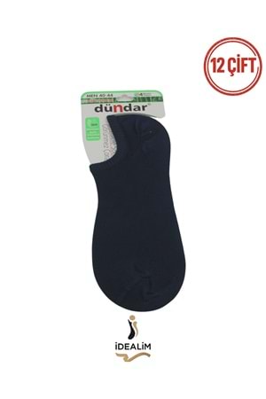 DÜNDAR PLUS 12Lİ ERKEK SNEAKERS ÇORAP - BAMBU - 6883-LACİVERT-40-44