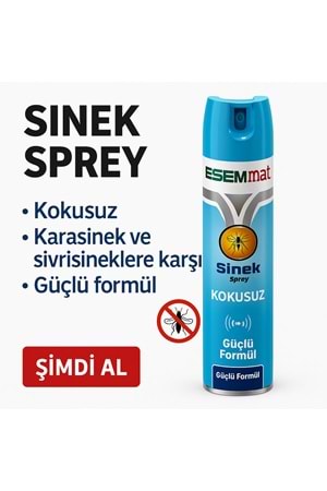 ESEMmat Sinek Sprey Kokusuz 300ml