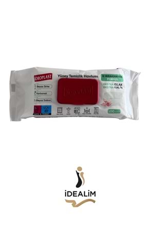 KOROPLAST 100LÜ YÜZEY TEMİZLİK HAVLUSU