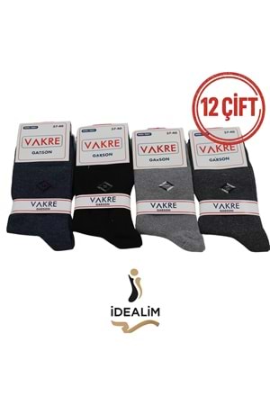 VAKRE 12Lİ ERKEK GARSON SOKET