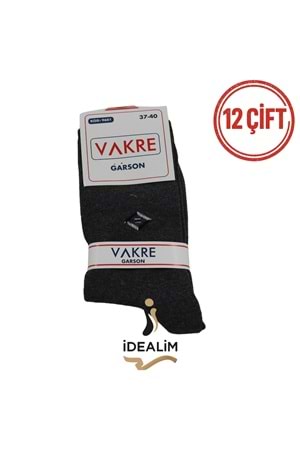VAKRE 12Lİ ERKEK GARSON SOKET