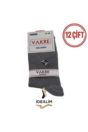 VAKRE 12Lİ ERKEK GARSON SOKET