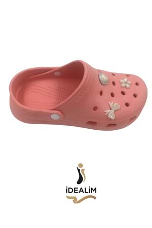 İDEALİM Rahat Tabanlı Yüksek Ölçekli Hastane Aşçı Hemşire Doktor Terliği - 225 İNCİ TAŞLI - MANGO - 36