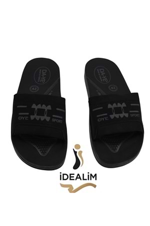 İDEALİM MERDANE RAHAT TABAN TERLİK - 7293 MERDANE - SİYAH - 41