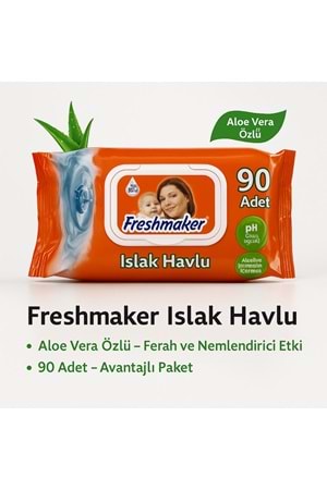 FREESMAKER 90LI ISLAK MENDİL