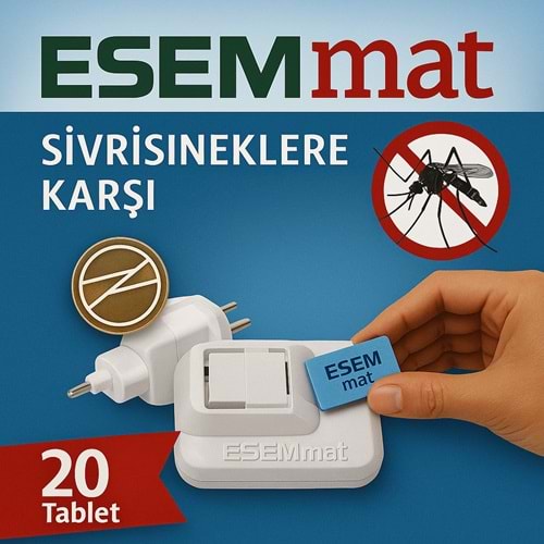 ESEMmat Sivrisinek Kovucu Tablet
