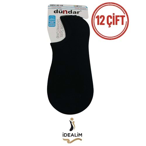 DÜNDAR PLUS 12Lİ ERKEK COTTON SNEAKER - COTTON - 5558-LACİVERT-40-44