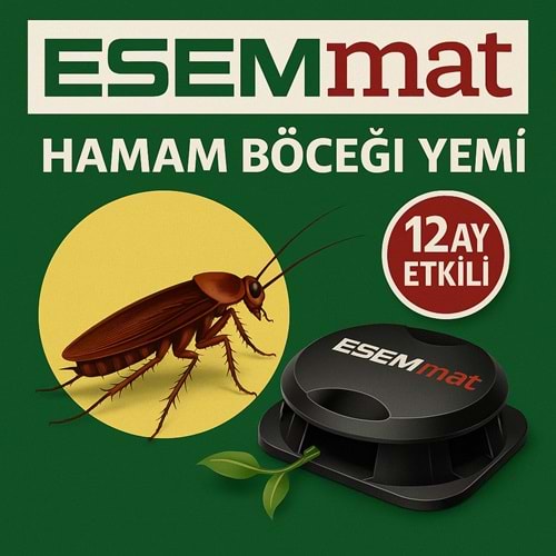ESEMmat Hamam Böcek Yemi 12 Ay etkili (4 yemli)