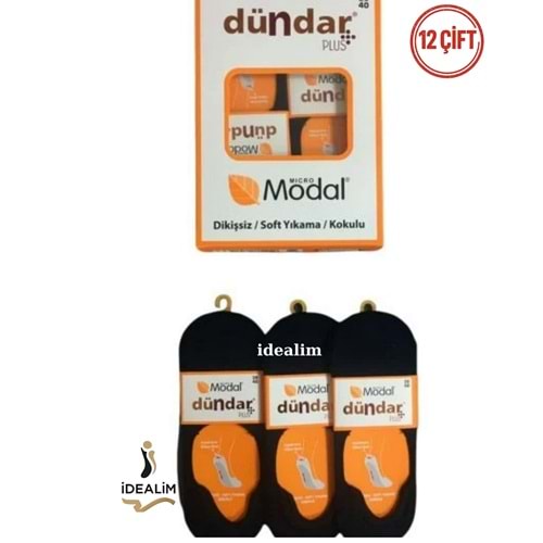DÜNDAR PLUS 12Lİ KADIN MODAL BABET - MODAL - ASORTİ - 36-40