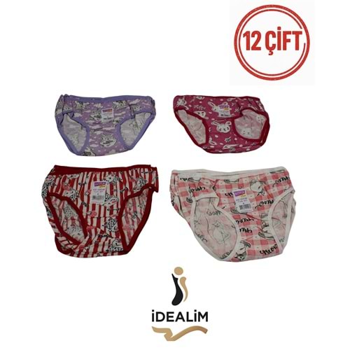 DORUK 12Lİ KIZ ÇOCUK EMP BATO - ASORTİ - 2