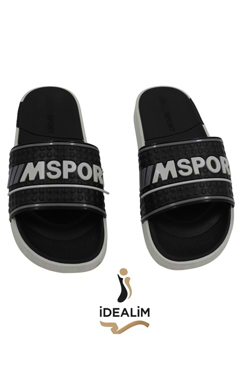 İDEALİM Merdane Rahat Pvc Taban Terlik - ART:031-2 MSPORT - GRİ - 40/41