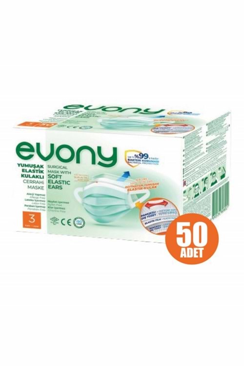 EVONY 50 Lİ MASKE
