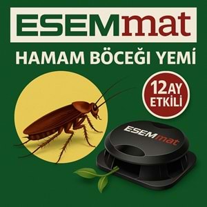 ESEMmat Hamam Böcek Yemi 12 Ay etkili (4 yemli)