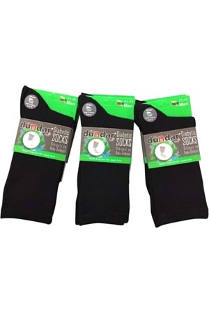 DÜNDAR PLUS 12Lİ ERKEK BAMBU (DİYABETİK) ÇORAP