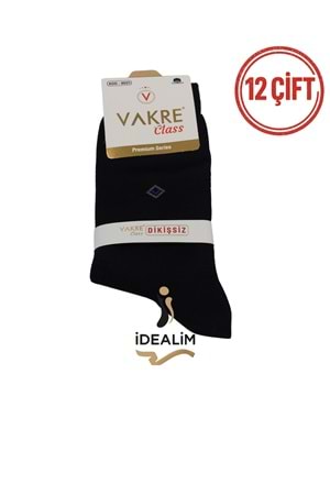 VAKRE 12Lİ ERKEK DİKİŞSİZ SOKET ÇORAP