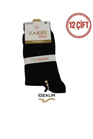 VAKRE 12Lİ ERKEK DİKİŞSİZ SOKET ÇORAP