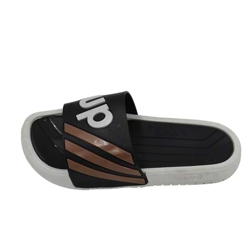 İDEALİM Merdane Rahat Pvc Taban Terlik - ART:007-1 VANS - KAHVE - 43