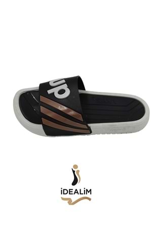 İDEALİM Merdane Rahat Pvc Taban Terlik - ART:007-1 VANS - KAHVE - 40/41