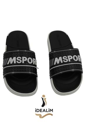İDEALİM Merdane Rahat Pvc Taban Terlik - ART:031-2 MSPORT - GRİ - 40/41