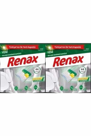 RENAX 44LÜ BULAŞIK MAKİNASI TABLETİ