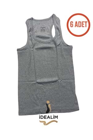 DORUK 6LI ERKEK SPORCU ATLET - GRİ - S