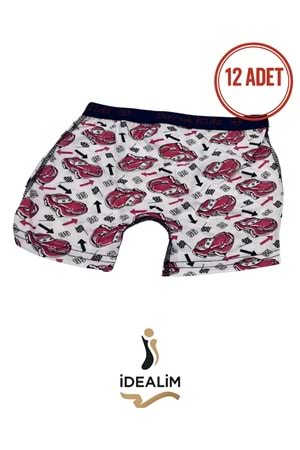 DORUK ERK ÇOCUK 12Lİ EMP BOXER - ASORTİ - 3