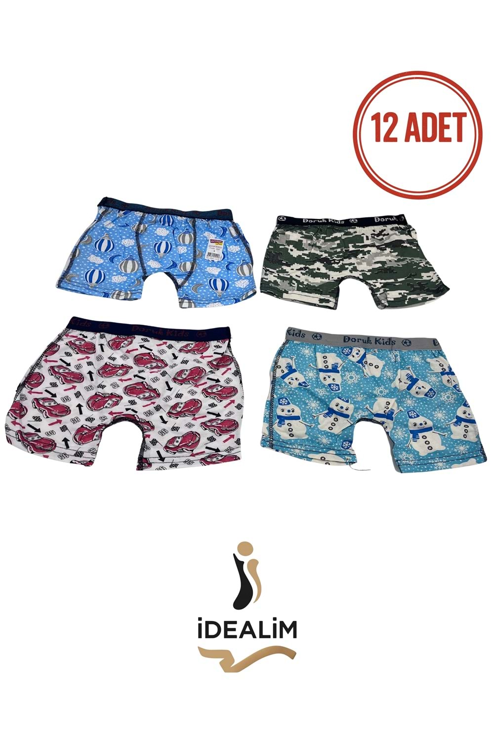 DORUK ERK ÇOCUK 12Lİ EMP BOXER