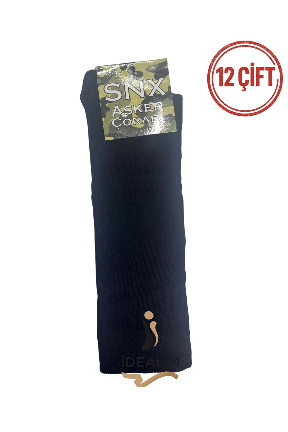 SNX ASKER ÇORABI - ASKER - SİYAH - 40-44